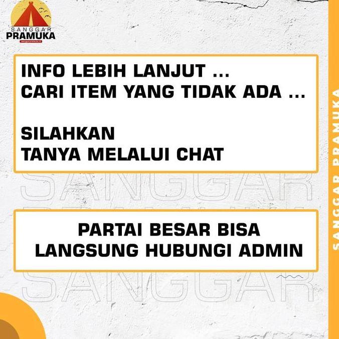 Topi Pramuka SIaga / Topi Siaga / Topi Pramuka Sd