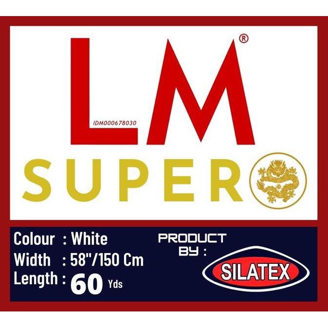 KAIN TC NEW TETORON LM SILATEX 58" BAHAN SERAGAM SEKOLAH