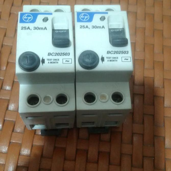Elcb Rccb Anti Kontak 25A 1Phase 30Ma Lt Bc202503. Murah