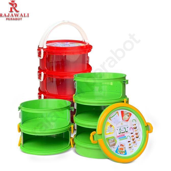 Tudung Saji Susun 4 Rak Susun Penutup Makanan Transparan WAR