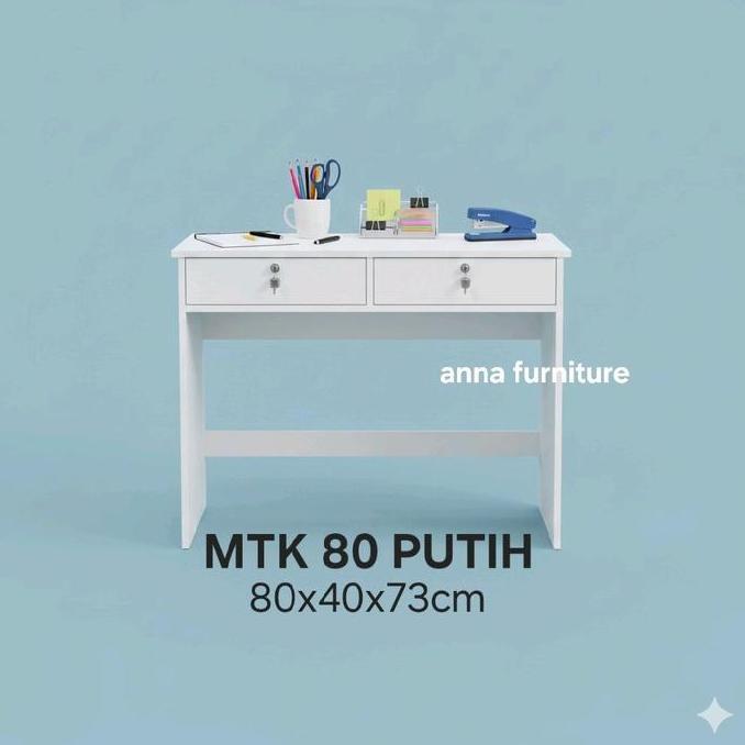 NEW - Meja kerja / meja kios kecil  Minimalis Furniture Laci Kayu