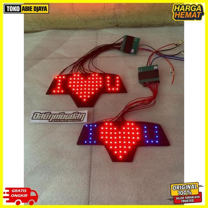 Best Seller Stoplamp Running Love Vario 125 New Vario 150 New 10 Mode Otomatis Ganti