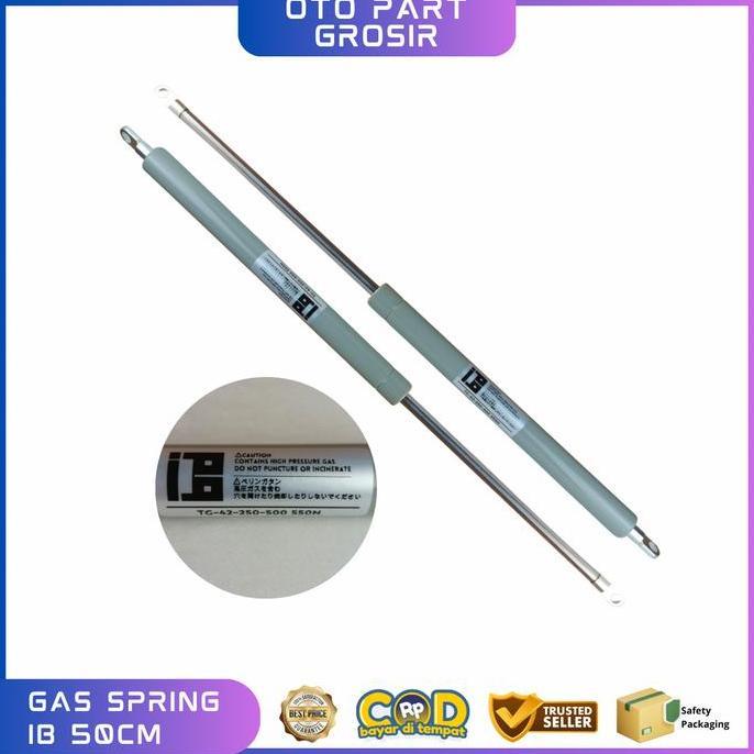 Gas Spring 50Cm Penyangga Hidrolik Berkualitas Asli