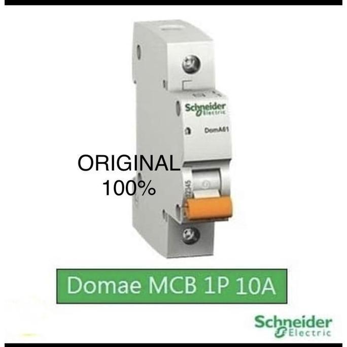 Schneider Mcb 10A 1P /Mcb Schneider 1P 10A Domae Harga Khusus