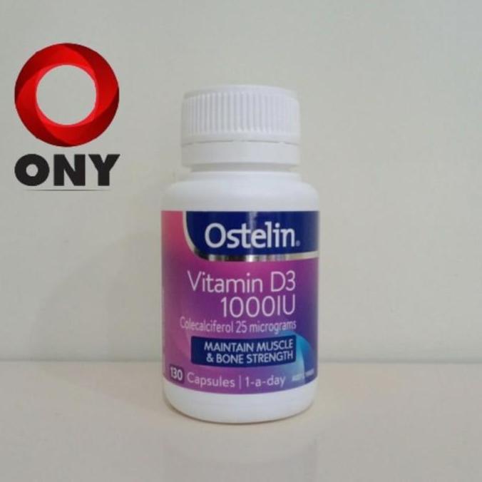 OSTELIN VITAMIN D3 VIT D3 VITAMIN D VIT D 1000IU 1000 IU 130 CAP