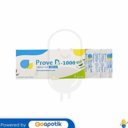 PROVE D3 1000 IU BOX 100