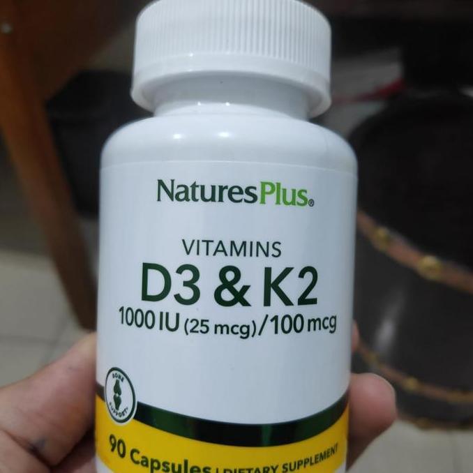 nature plus vit d3 k2 vitamin d3 1000 plus k2 100 mcg