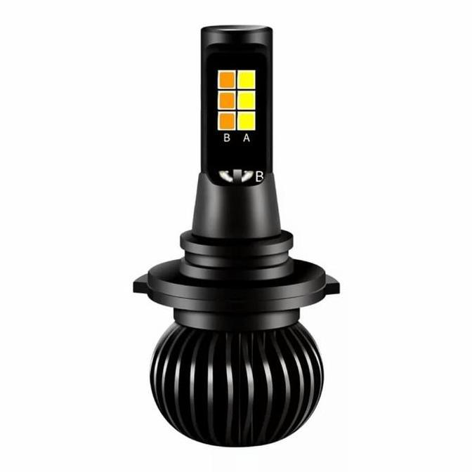 FOGLAMP H11 H8 LAMPU KABUT LED 2 WARNA WHITE YELLOW PUTIH KUNING