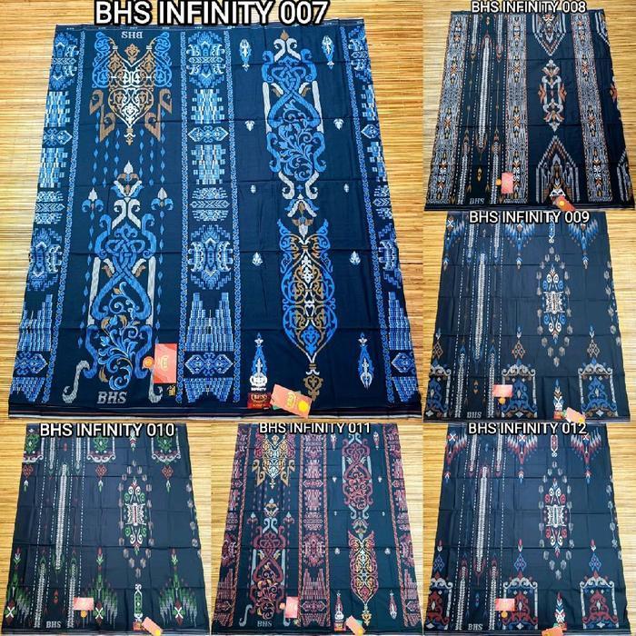 (Promo) Sarung Bhs Infinity Batik Gold - Sarung Batik Bhs Invinity - Sarung Bhs Infinity Motif Bests