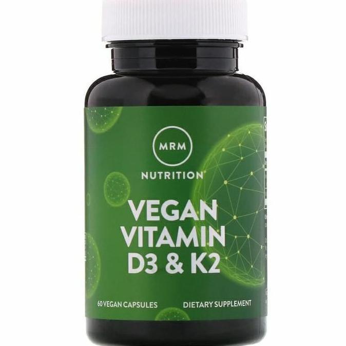 MRM Vegan Vitamin D3 & K2 60 Vegan Caps Vitamin D3 K2 vegan