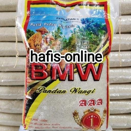beras 5kg pandan wangi cap bmw AA3 Rice