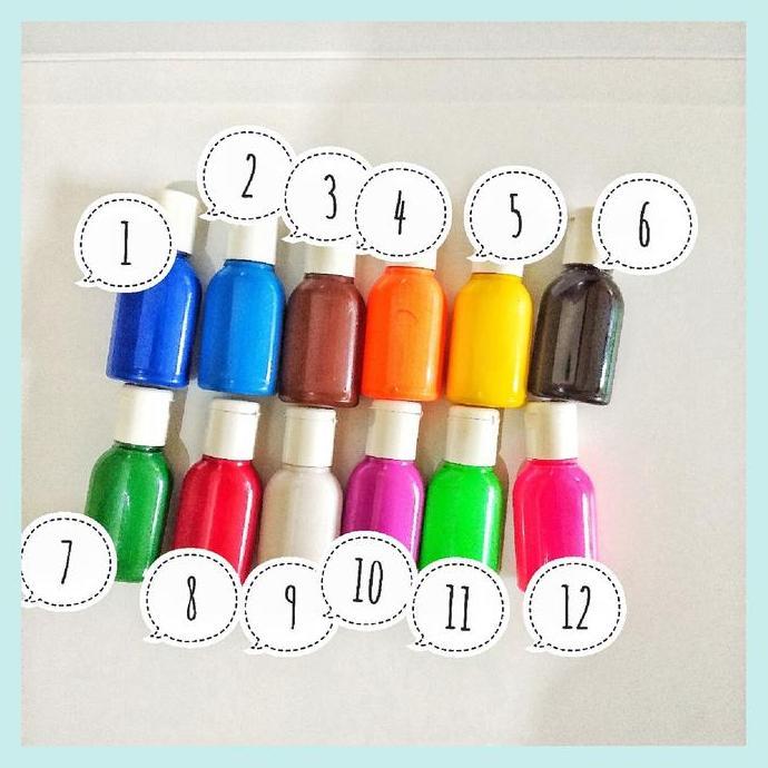 Indahkan- Cat Textile/Cat Tekstil/Cat Kain