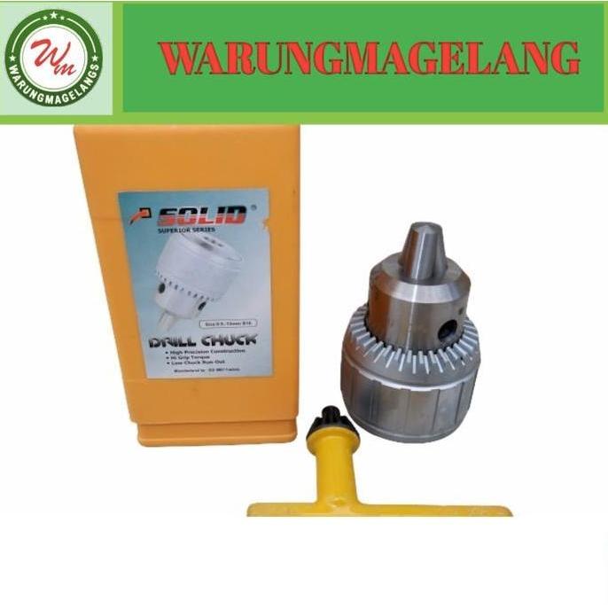 SOLID Drill Chuck Superior 16mm B16 kepala mesin bor