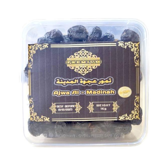 NEW KURMA AJWA/KURMA NABI ORI/ASLI 1KG BEST