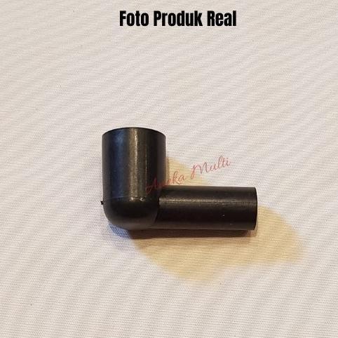 Promo Cod Konektor Karet Elbow Tangki Sprayer Elektrik Ke Dinamo Pompa Ss-510 ><