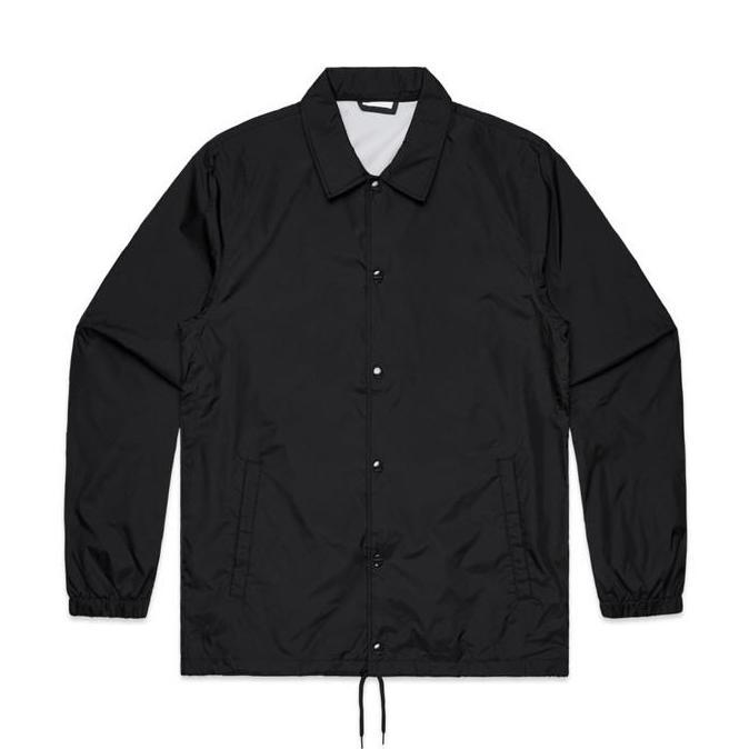 Xxpi- Cuci Gudang Jacket Coach Windbreaker Hitam Dan Navy Polos Murah Parasut Jaket Coach Pria Bisa 