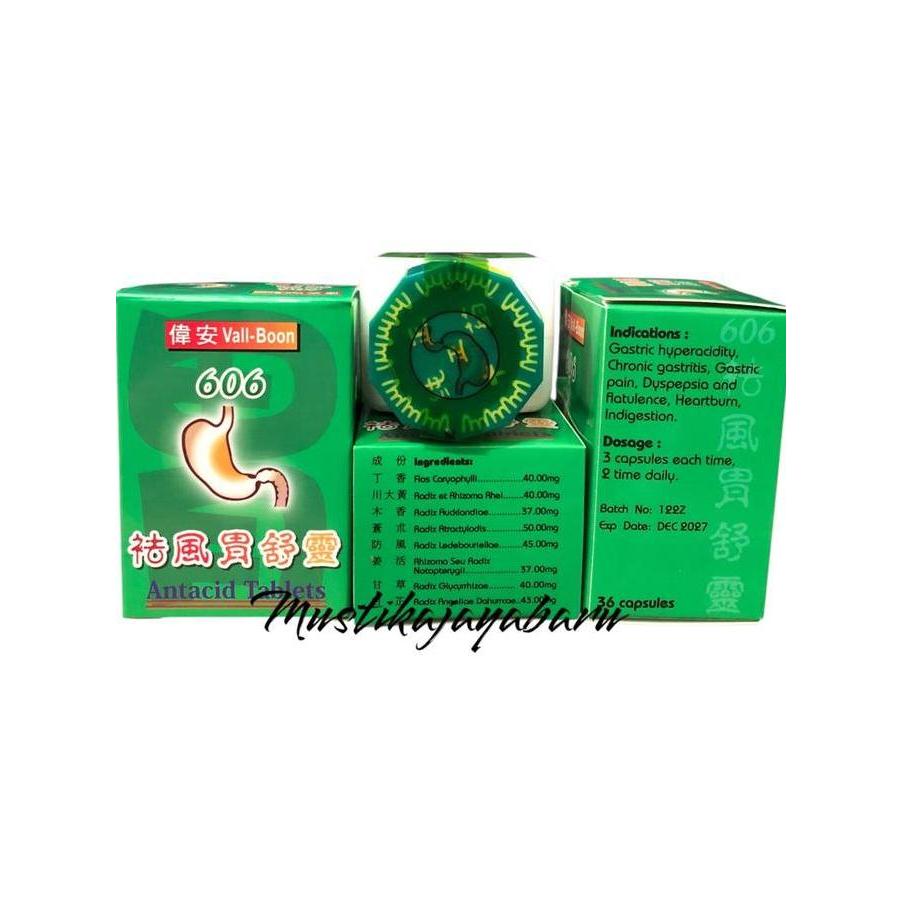 Ready  606 vall-boon obat herbal untuk maag nyeri ulu ati,lambung original