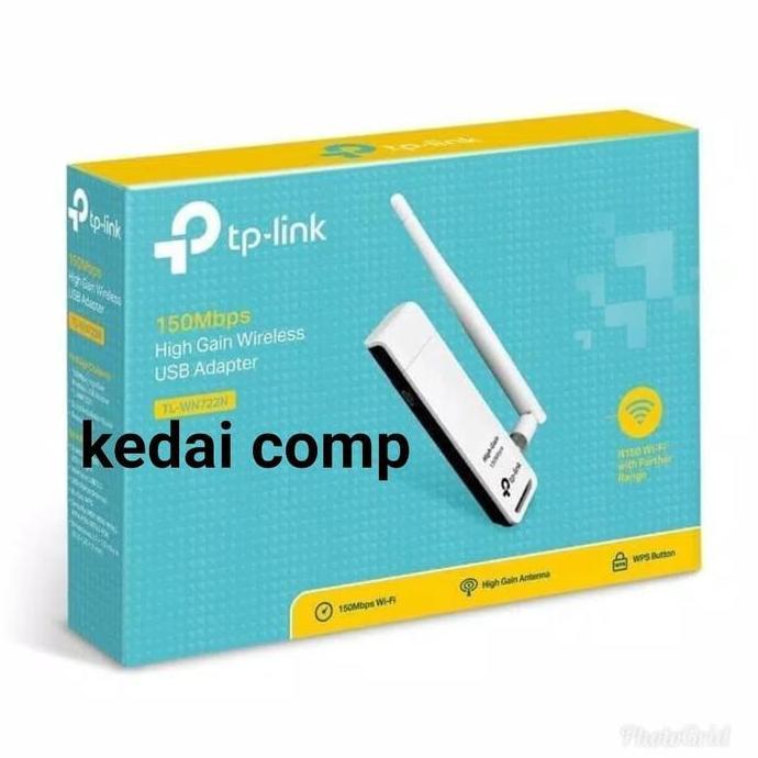 TPLink TL-WN722N Wireless Usb Wifi Antena Adapter