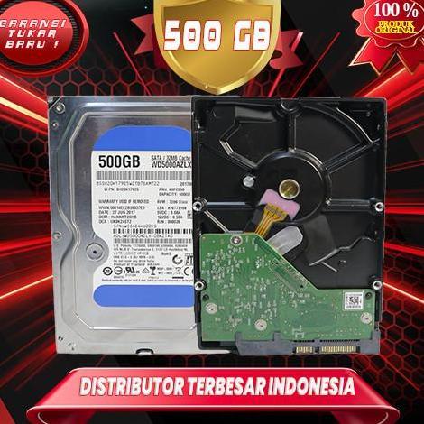 Saveyou- Hardisk 500Gb Sata 3,5" Inchi -Hdd 500Gb Pc Cpu Baru 0 Days