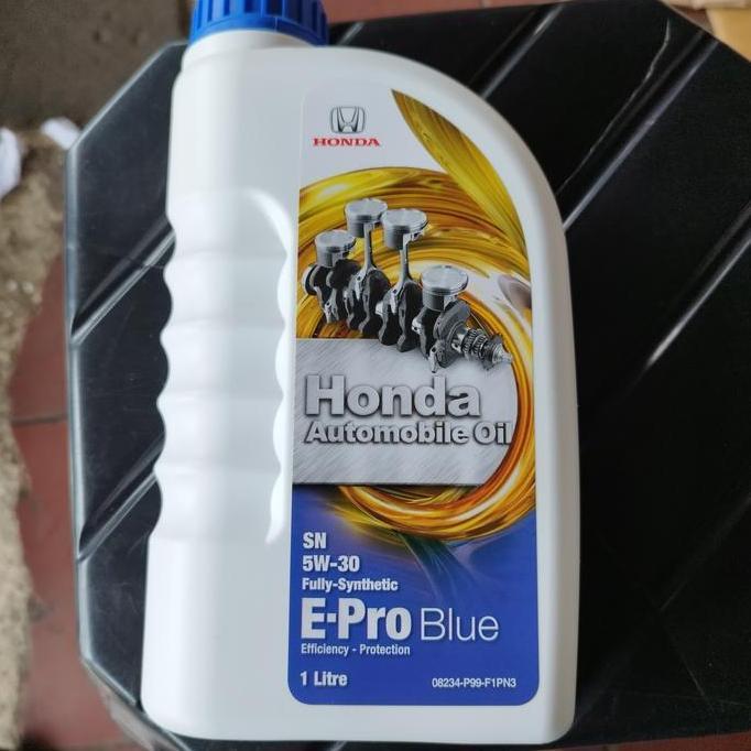 Oli Mesin Mobil Honda Epro E-pro Blue 1 Liter Original