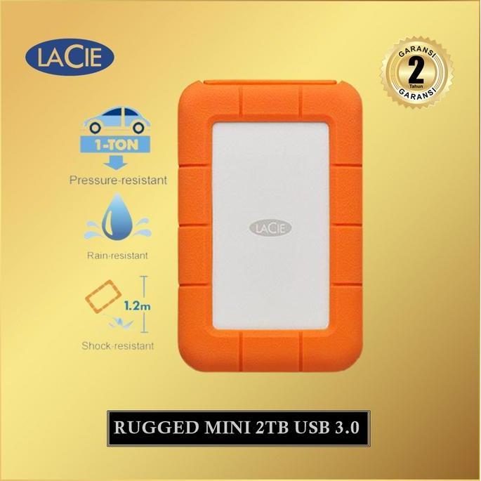 Saveyou- Harddisk / Hdd / Hd / Lacie Rugged Mini 2Tb Usb 3.0 / Hardisk External