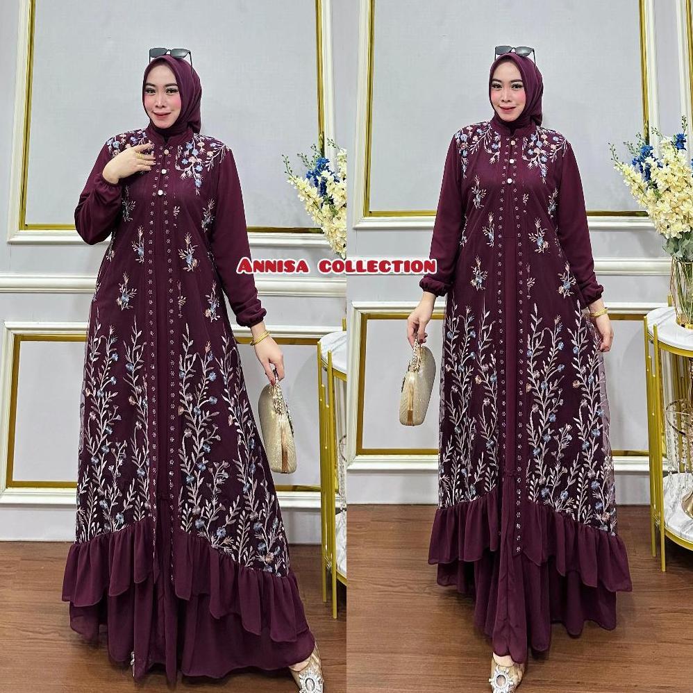 DISKON BISA [COD] GAMIS CERUTY BURKAT GAMIS PESTA GAMIS DEWASA JUMBO BURKAT DEWASA BISA SERAGAM