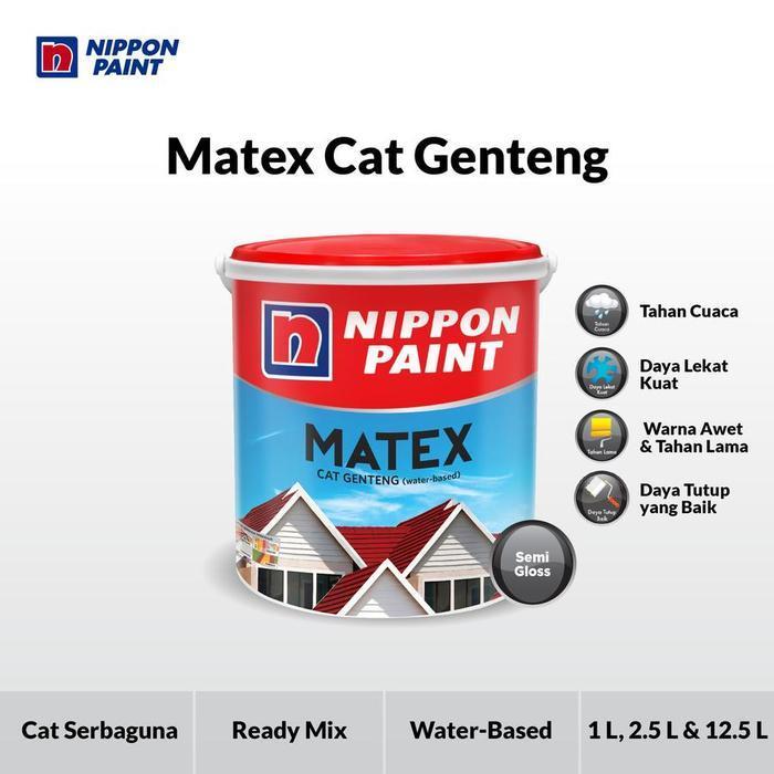 Nippon Paint Matex Cat Genteng 20 L / Galon / Cat Khusus Genteng