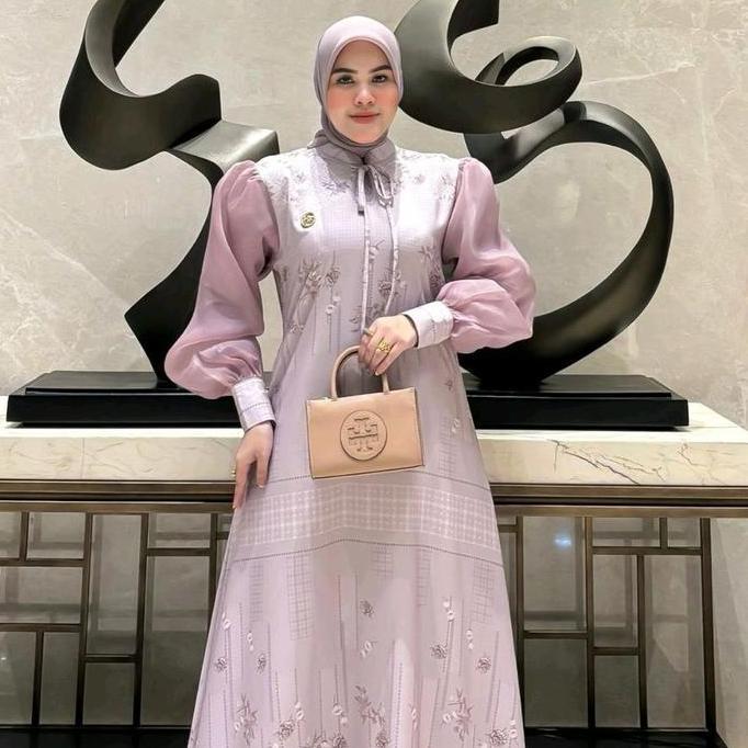 Nadira Dress Pesta Elegan Gamis Terbaru By Madinah Ras