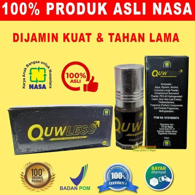 Terlaris Quwless Original Asli Qules Quwles Obat Minyak Oles Herbal Kuat Pria happy shopping kak