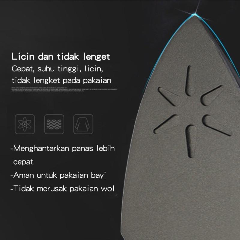 Han River Setrika Mini Hryd01 Setrika Lipat Iron Traveling -Putih