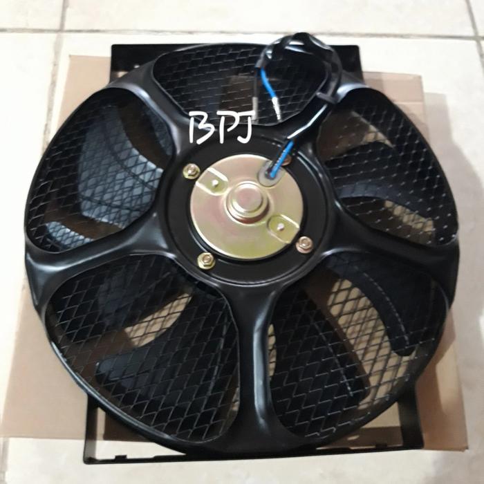 Extra Fan Ektra Fan Kipas Ac Panther Kijang 10"12V Acm Original Dan Terpercaya