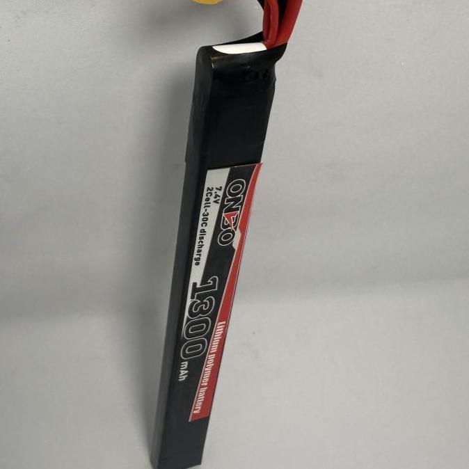 Zz99- Lipo 2S Sugus 7.4V 1300Mah 30-60C Untuk Airsoft Onbo Power - Control, Toy, Remote