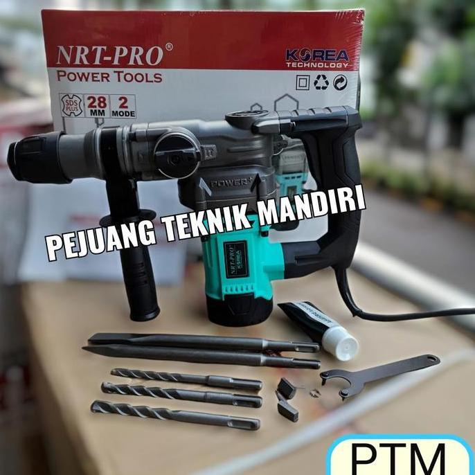 Spesial Mesin Bor Beton Bobok Nrt Pro Hr28Hd Sds Plus / Bor Nrt Pro Hr 28 Hd