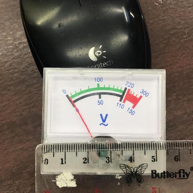 VOLT METER STABILIZER AC 220V