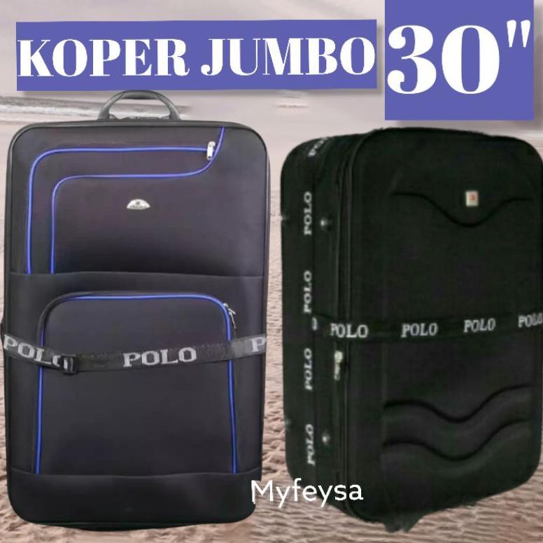 Koper 35/30 inch Koper Terbesar Travel bag Koper Bagasi Koper Travel Umroh Haji Koper Bahan Expand E
