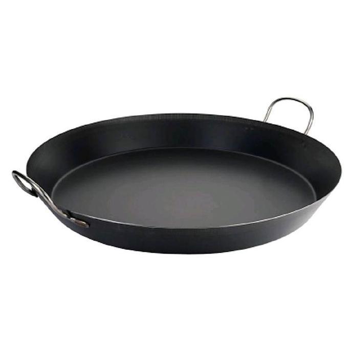 Paella Pan Non Stick Frypan Black Steel Wajan Baja Wajan Penggorengan - PANMASTER