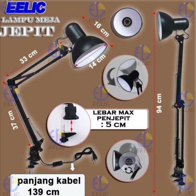 lampu belajar meja arsitek lampu jepit meja lampu serbaguna arsitektur lamp