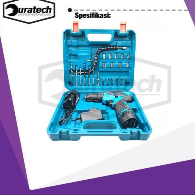 Miliki Bor Baterai Cordless Drill / Bor Tangan Baterai 12V Benz Werkz Bz-8104