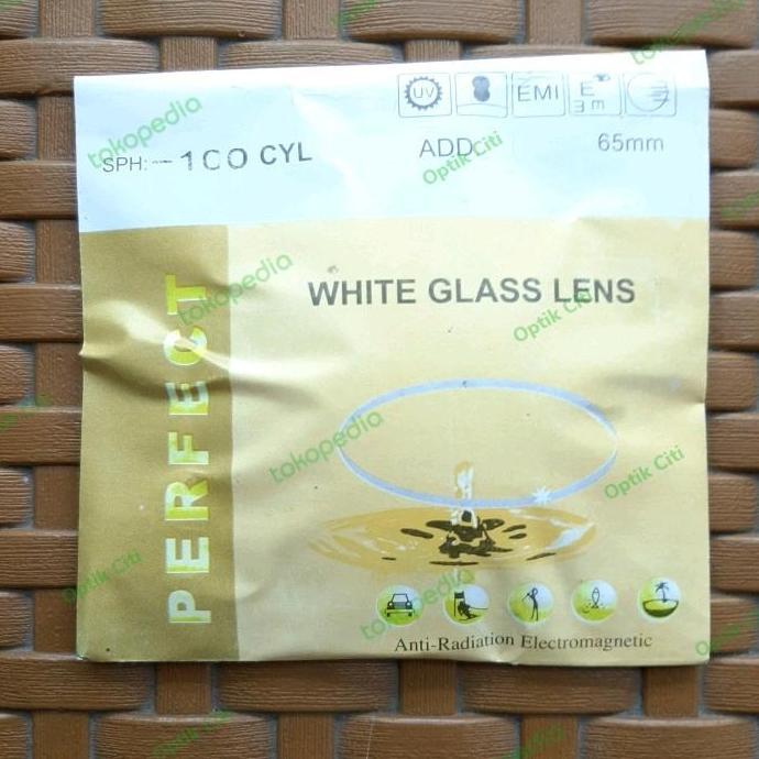 FAMANIFAMS - LENSA KACAMATA MINUS BAHAN KACA ANTI RADIASI INDEX 1.5