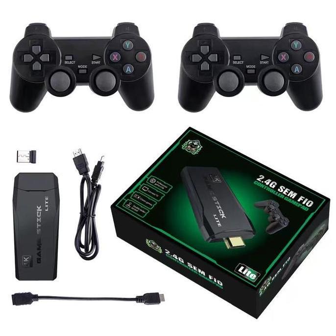 Rohmama24 - Video Game box ORI Console M8 plus Video game M8-II 2.4G Stick 5 games 64GB Retro Para P
