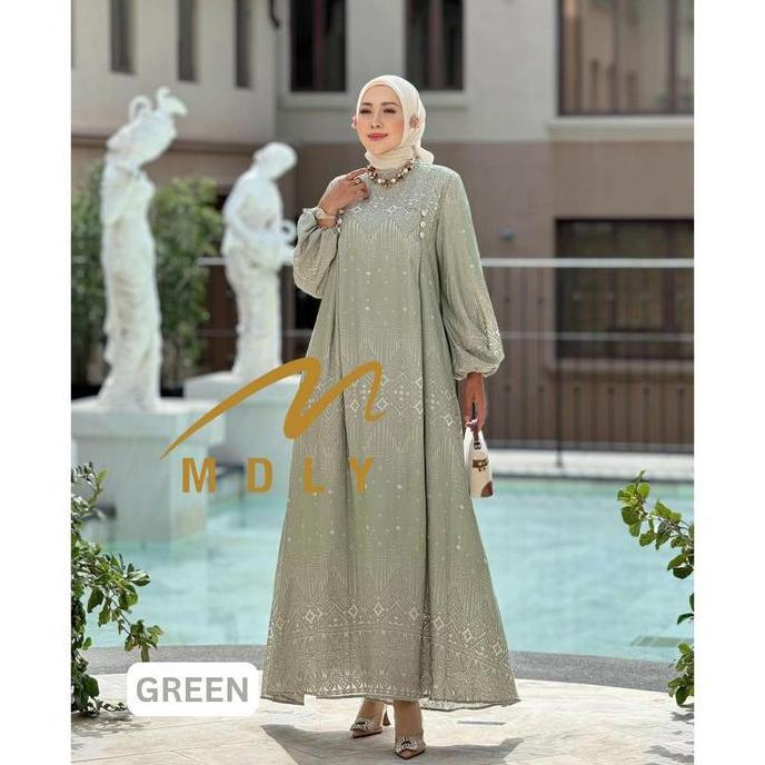 Murah Baju busana gamis wanita muslim Sofea Dress by MDLY Non COD