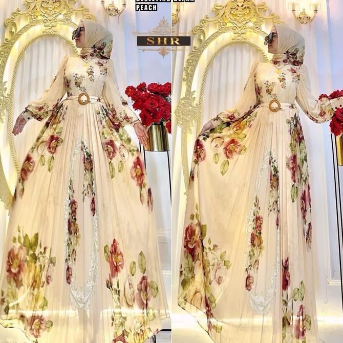 Murah Readynew ori SHR gamis couple lebaran 2024 Non COD