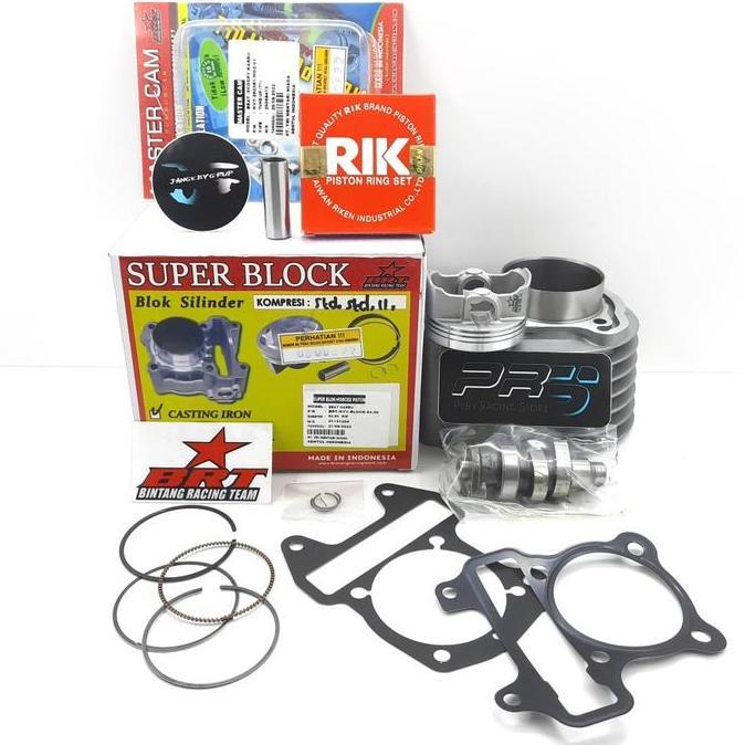 Paket Bore Up BRT Beat Karbu Scoopy Karbu Spacy Karbu Cast Iron