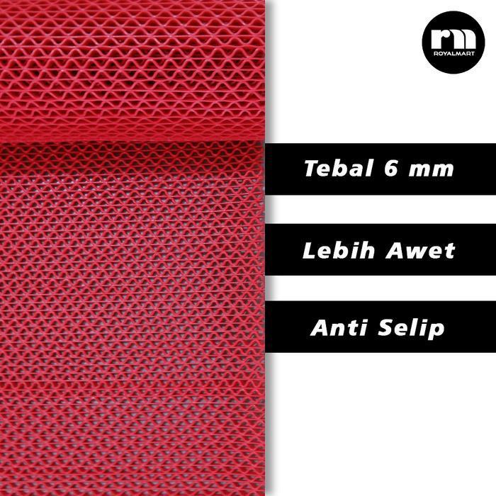 karpet keset karet pvc anti slip roll rollan rumah tangga restoran