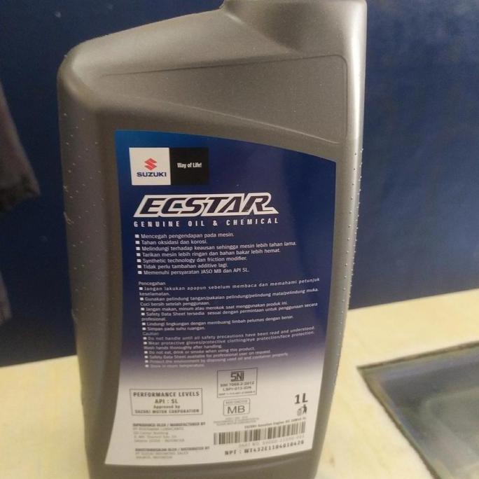 suzuki genuine oil ecstar oli suzuki ecstar matic 1 lt