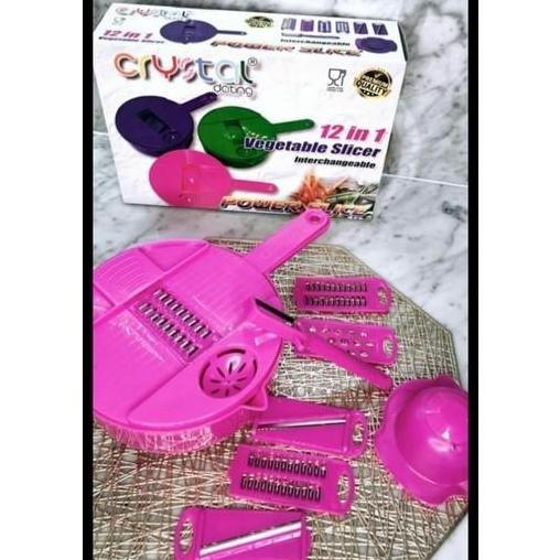 PARUTAN SERBAGUNA 12 in 1 Crystal