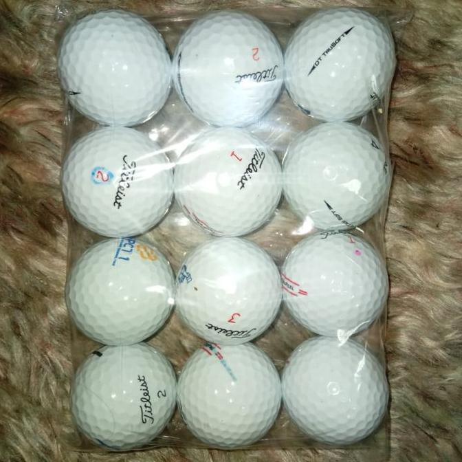 BOLA GOLF BEKAS TITLEIST MIX GRADE A 12 PCS