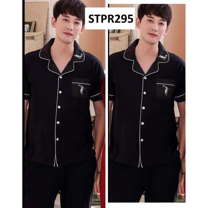 Piyama Pria Lengan Pendek - Baju Tidur Pria Lengan Pendek (TERBAIK) (TERBARU) (TERMURAH)