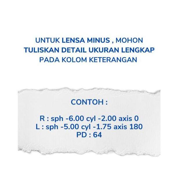 Lensa Kacamata Minus/Silinder Essilor Elements Day & Night 1.67 (TERBAIK) (TERBARU) (TERMURAH)