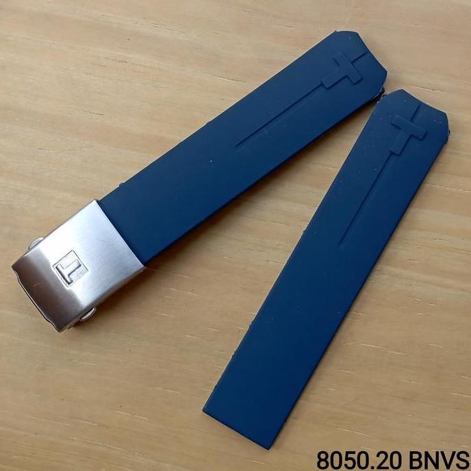 Tali Jam Tangan 20 MM Strap Rubber Tissot T-TOUCH Buckle 8050 (TERBAIK) (TERBARU) (TERMURAH)
